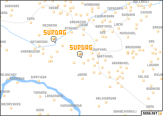 map of Surdāg