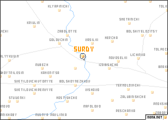 map of Surdy