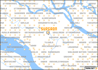 map of Surgaon