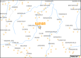 map of Surian