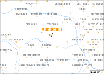 map of Suripoqui