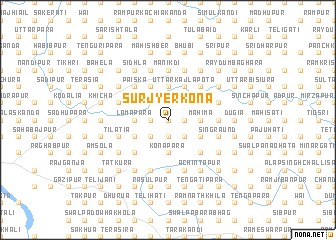 map of Surjyerkona