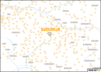 map of Sur Kanja