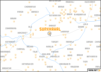 map of Surkhāwal