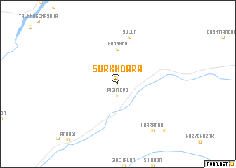 map of Surkhdara