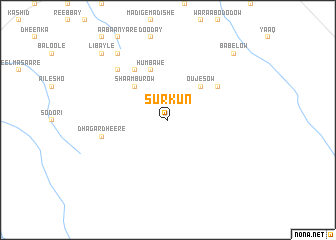 map of Surkun