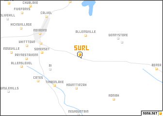 map of Surl