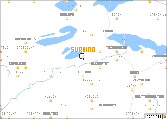 map of Surmino