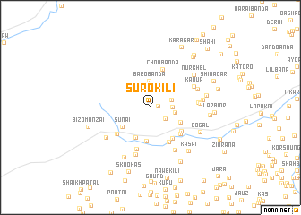 map of Suro Kili