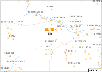 map of Sūrok