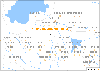 map of Surrárakamahana