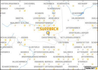 map of Surrbach