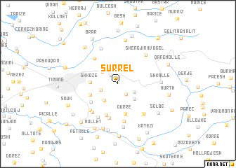 map of Surrel