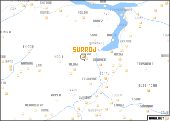 map of Surroj