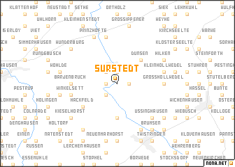 map of Sürstedt