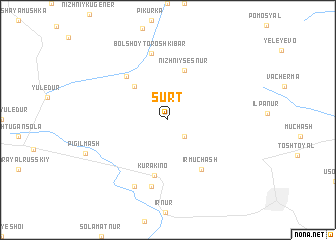 map of Surt