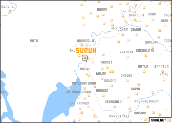 map of Suruh