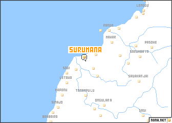 map of Surumana