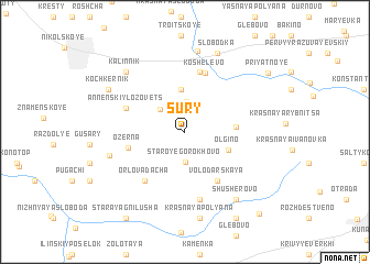 map of Sury