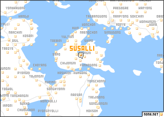map of Susal-li