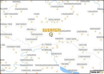 map of Susang-ni