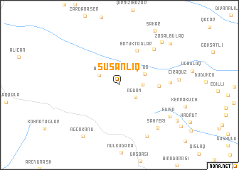 map of Susanlıq