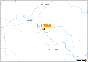 map of Susarda