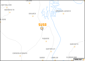 map of Susa