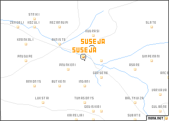 map of Susēja