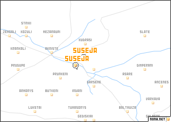 map of Suseja