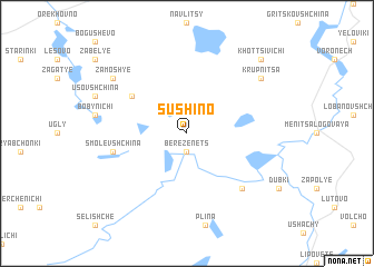 map of Sushino