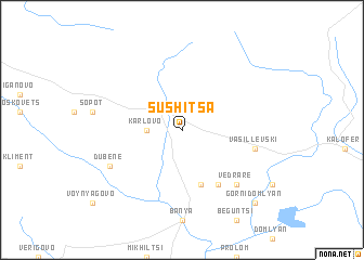 map of Sushitsa