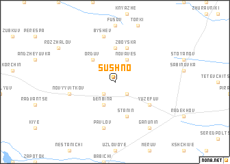 map of Sushno