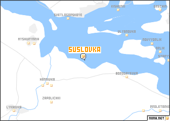 map of Suslovka