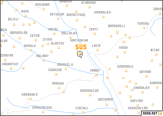 map of Sus