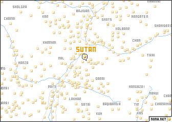 map of Sutān