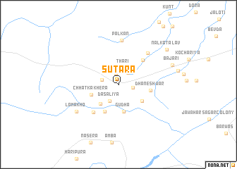 map of Sūtara