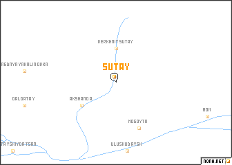 map of Sutay