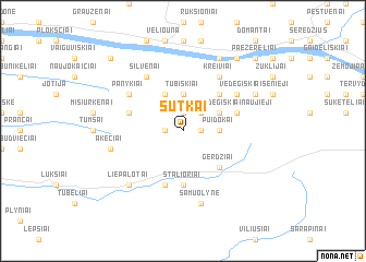 map of Sutkai