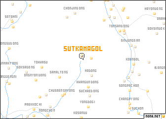 map of Sutkama-gol