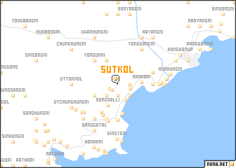 map of Sut-kol