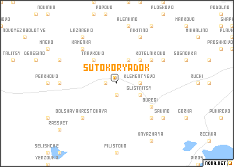 map of Sutoko-Ryadok