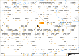 map of Sutom