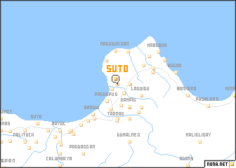 map of Suto