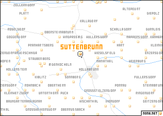 map of Suttenbrunn