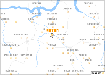 map of Sutún