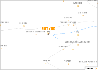 map of Sutyagi