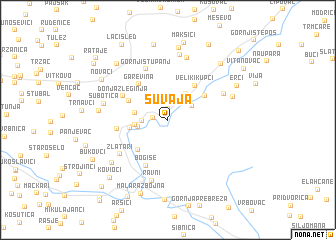 map of Suvaja