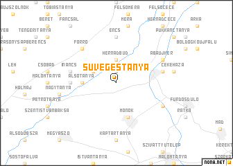 map of Süvegestanya