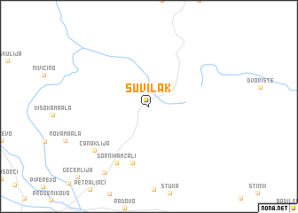 map of Suvi Lak